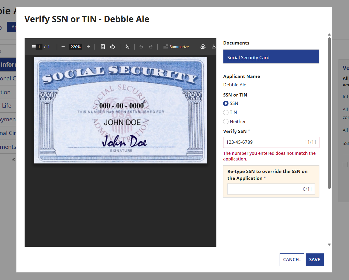 Verify SSN with wrong SSN.png